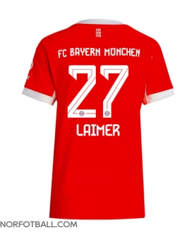 Billige Fotballdrakt Bayern Munich Konrad Laimer #27 Replika Hjemmedrakt Dame 2025-26 Kortermet Billige Fotballdrakt Bayern Munich Konrad Laimer #27 Replika Hjemmedrakt Dame 2025-26 Kortermet